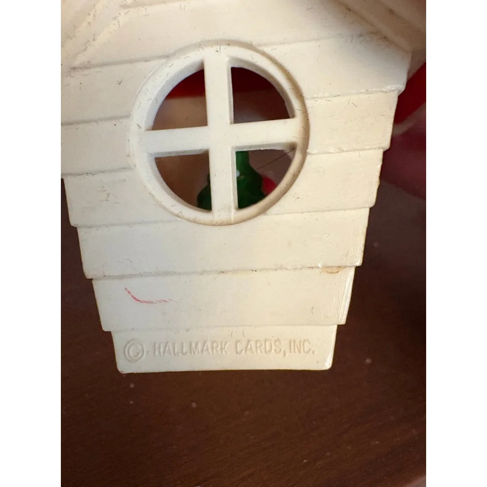 Hallmark 1979 Cards Christmas Ornament Vintage Birdhouse Holiday Decor